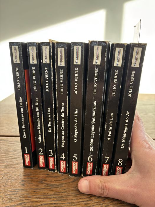 Coleção Julio Verne- 8 volumes