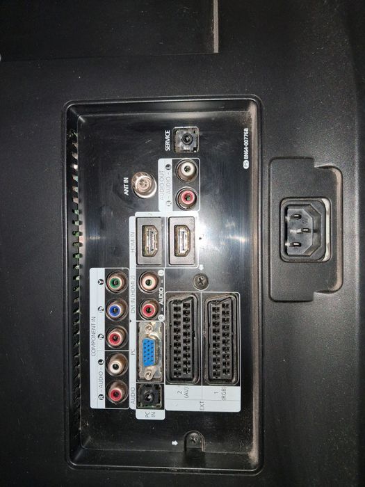 LCD Samsung de 37 polegadas, com avaria