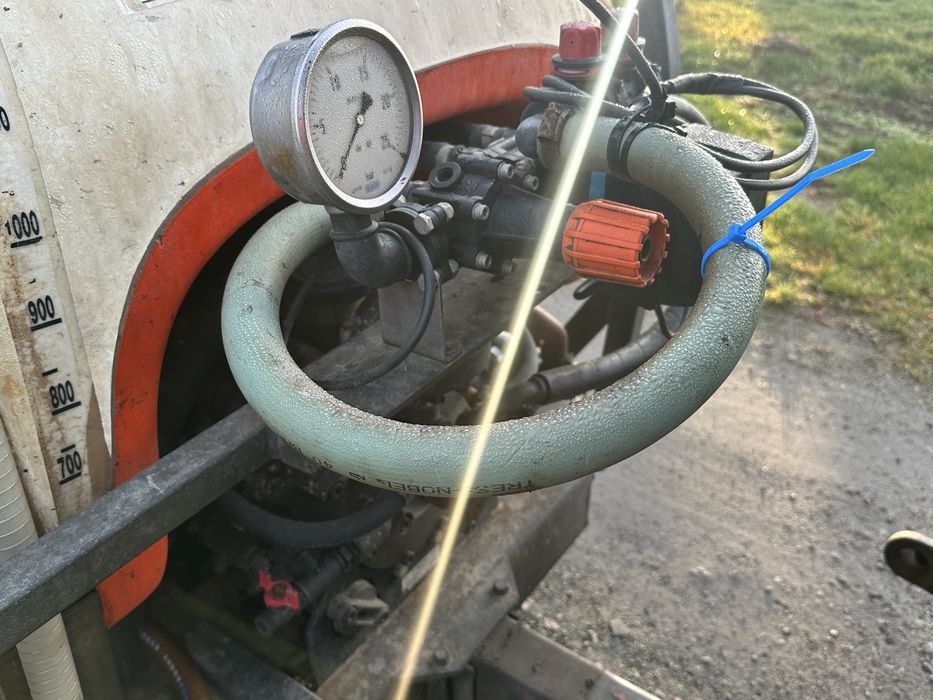 Włoski opryskiwacz Turbomatic SAE dwa wentylatory dwie osie