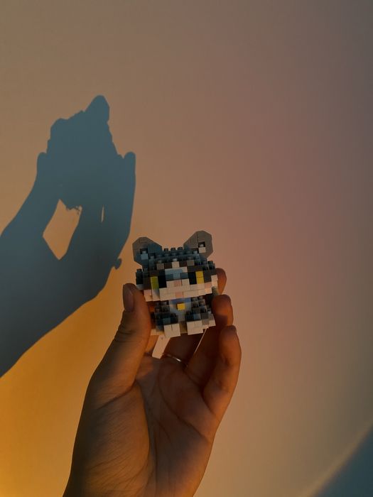 Mini konstruktor 3D kotka