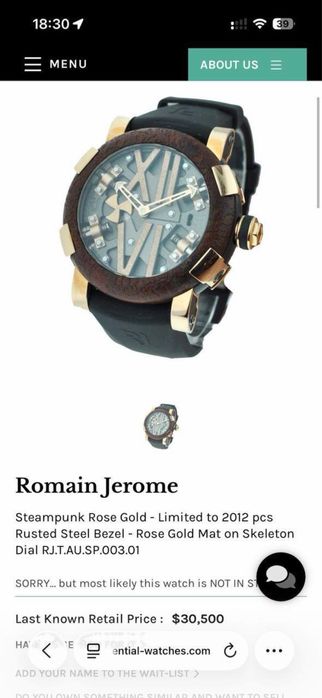 Годинник Romain Jerome Titanic-DNA Steampunk RJ.T.CH.SP.003.01