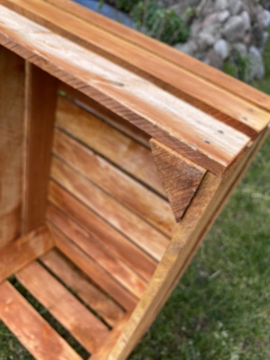 Nowe drewniane skrzynki, meble, półki, do domu, ogrodu, skrzynka