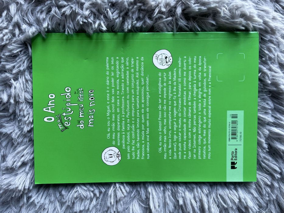 Livro O ano mais estúpido do meu irmão mais novo