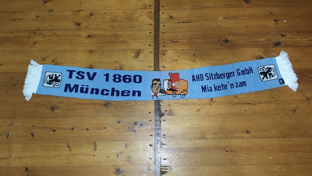 Футбольний шарф TSV 1860 München (Мюнхен 1860) оригінал, рідкісний
