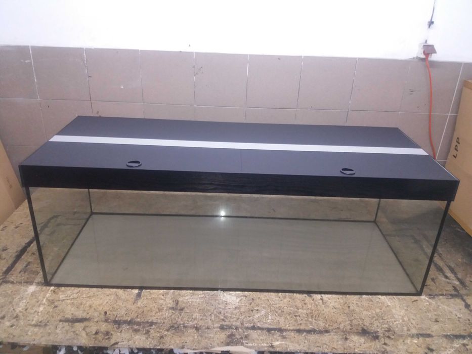 Akwarium proste 100x40x60 - 240 litrów z pokrywą
