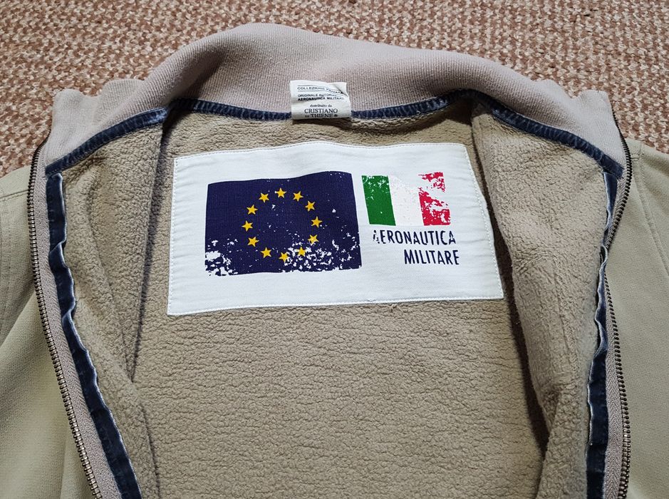 Aeronautica Militare олімпійка кофта на змійці оригінал L-XL