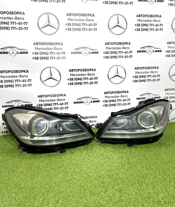 Фари адаптивний ксенон оригінал Mercedes C-class w204 rest
