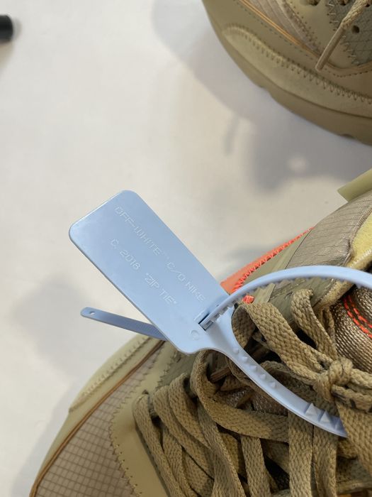 Кросівки Nike Air Max 90 x Off-White «Desert Ore»