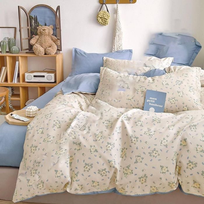 Постільна білизна фланель євро комлект 200*230см подарунковий