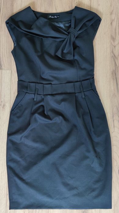 Czarna elegancka sukienka Pretty girl M/L