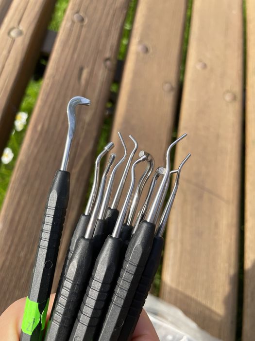 Zestaw nakladaczy/ upychadeł