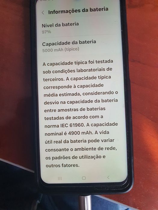 Smartphone Samsung A13 como novo