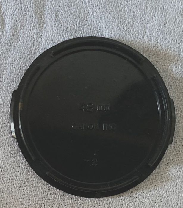 Vendo tampa proteção objetiva fotografia