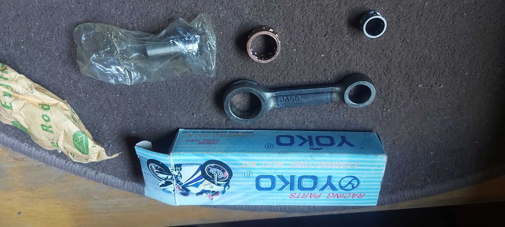 Korbowód Yoko Simson S51 nowy komplet