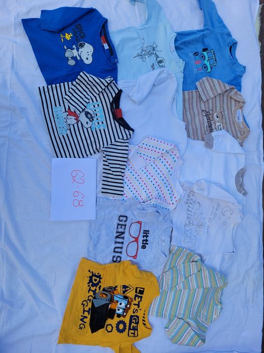 Koszulki chłopięce 62-68