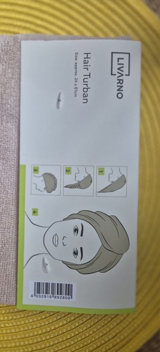 Turban po kąpieli