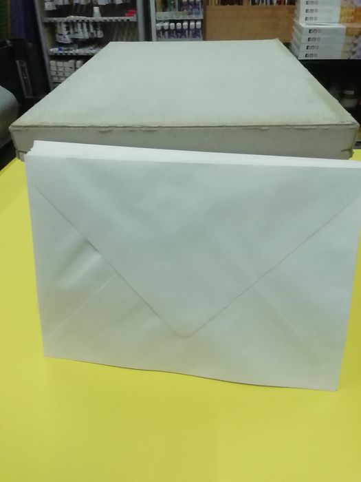 Caixa com 500 envelopes novos