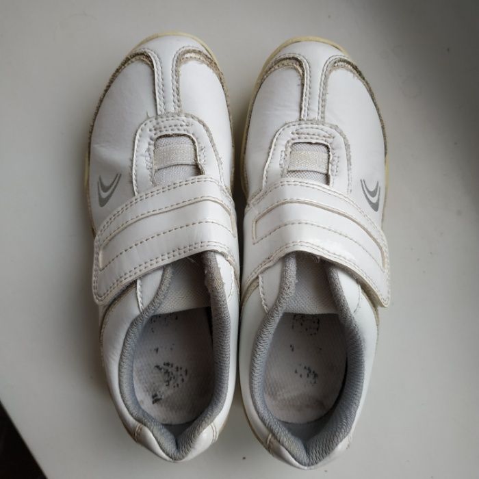 Шкіряні кросівки спортивні туфлі на дівчинку Clarks 12G 30р. 19.5 см.