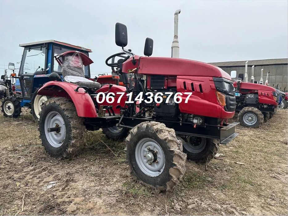 Мото-Трактор 160BN з Посиленою рамой+ Фреза та Плуг ДОСТАВКА-0! Кредит