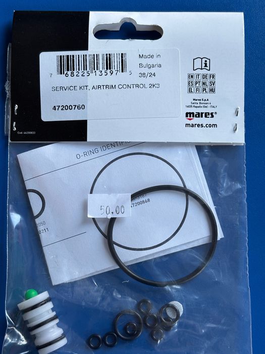 Kit serwisowy Airtrim Control 2K3 do Jacketów Maresa