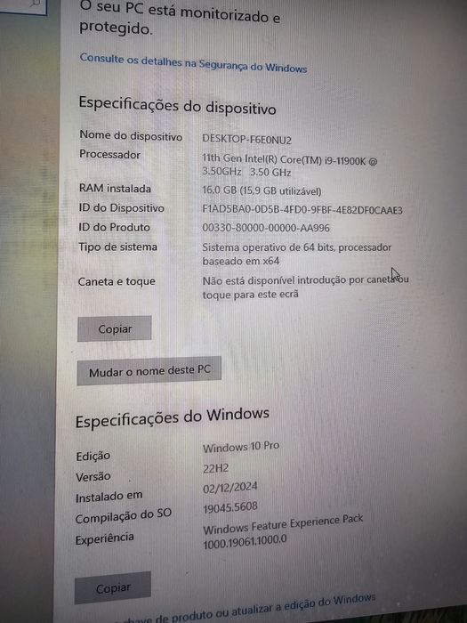 Computador Fixo 
Rtx 2070 windforce
i9-11900K


Rtx 2070 windforce
i9-