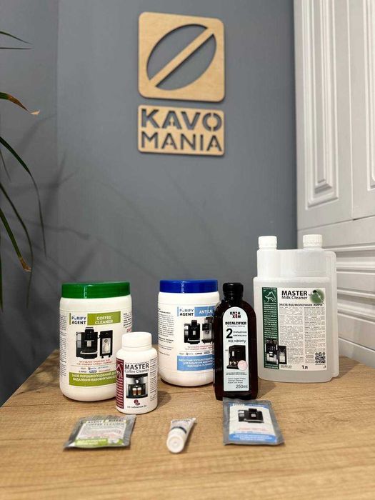 Набор для чистки кофемашин от накипи, масляного налета и жиров