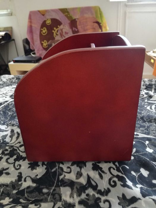 Organizador/Suporte em madeira para Escritório/Sala