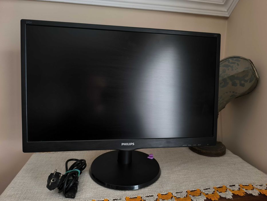 Led монітор 24" Philips 243V5Q 75 Hz Full HD