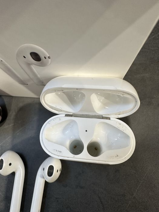 Бездротові навушники Apple airpods 2 оригінал + чохол в подарунок
