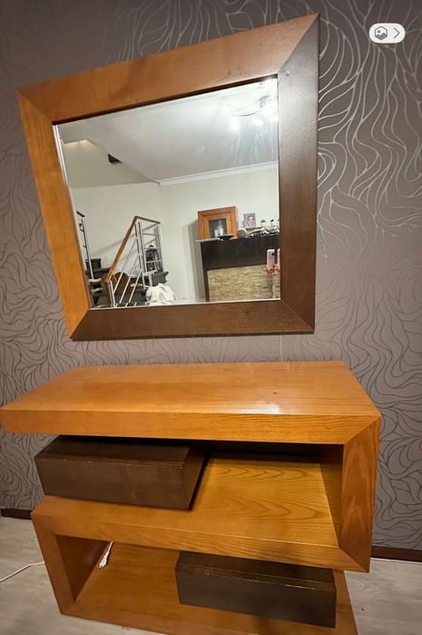 Móvel de sala + mesa+ móvel de entrada