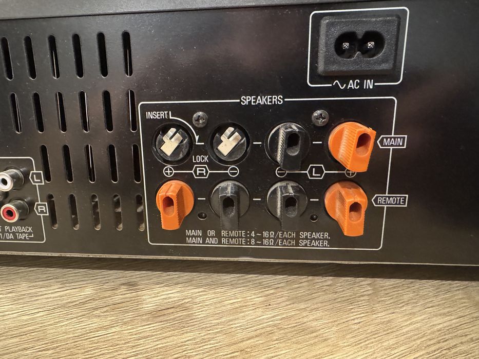 Wzmacniacz i deck technics