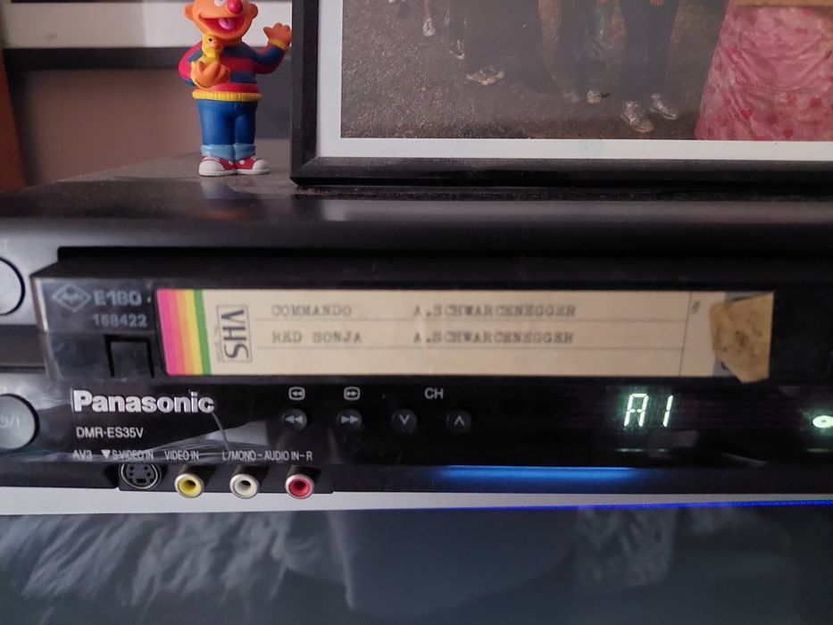 Kaseta vhs z filmami