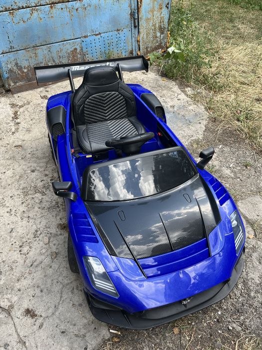 Электромобиль детский Maserati MC20 GT2 M 5105EBLR-4, синий