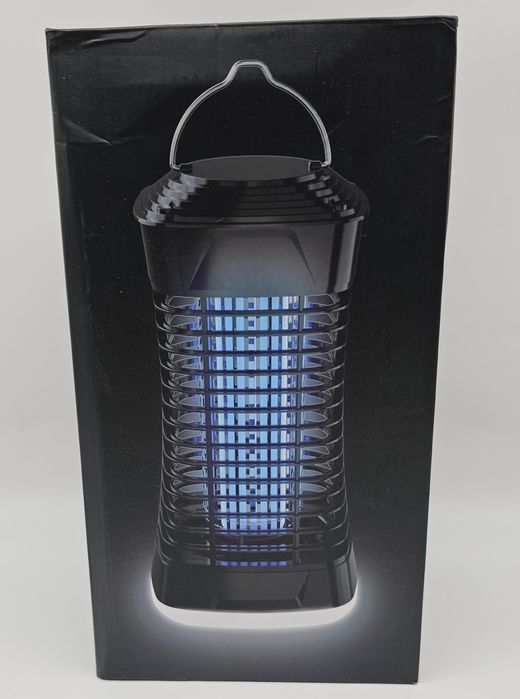 Elektryczna lampa na komary muchy światło LED