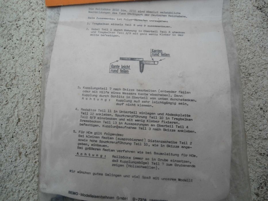 1:87 BeMO Rollbock H0e ref 2010