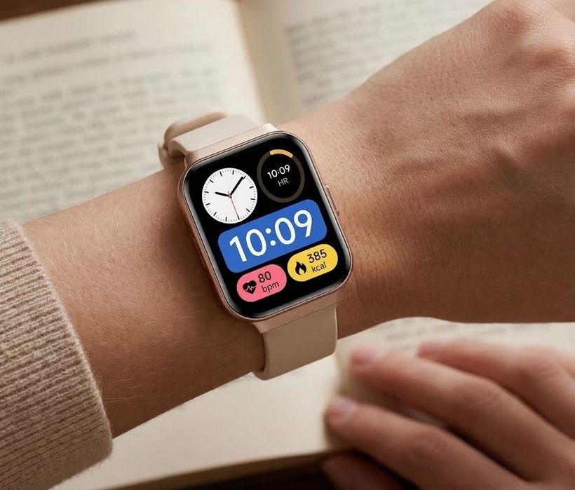 smartwatch gravity różowy 2 paski gt44-3
