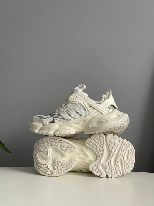 Кросівки Adidas Vento XLG Runner Deluxe Cloud White Grey • Адідас хлдж (білі)