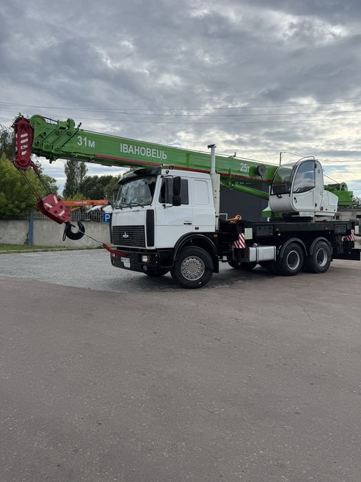 Послуги автокран 25т. 31м.