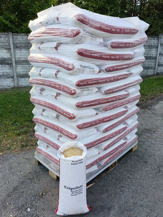 KAMILEX - Pellet TRAPELLETS doskonała jakość , niska cena 896 kg paleta