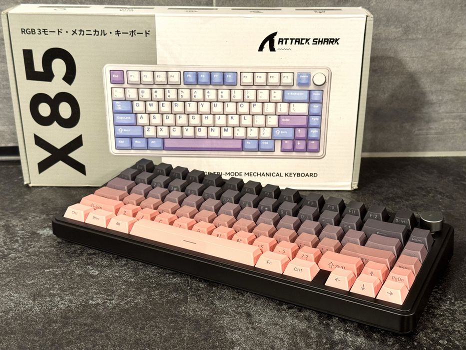 Механічна бездротова клавіатура Attack Shark X85