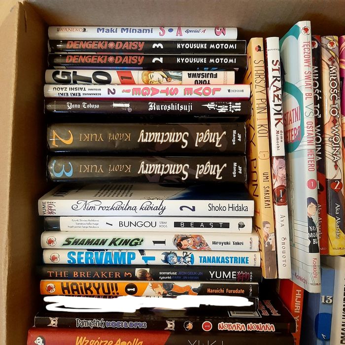 38 mang zestaw różne tytuły