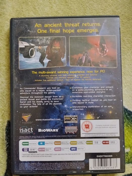 Mass Effect na pc