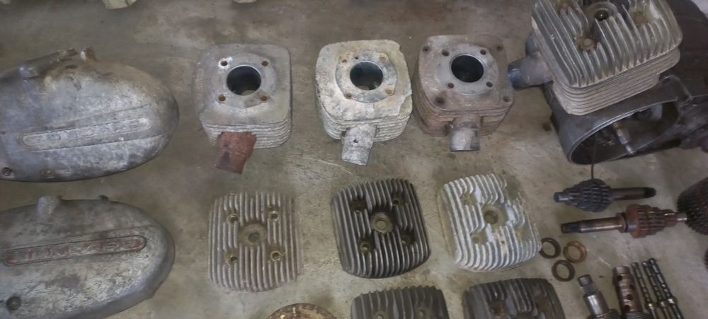 Motor zundapp 4 turbina peças