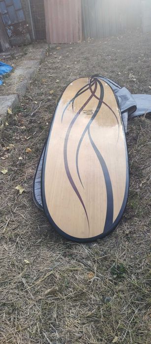 Kit completo prancha de SUP 11" (330cm) fibra Creed, óptimo estado.