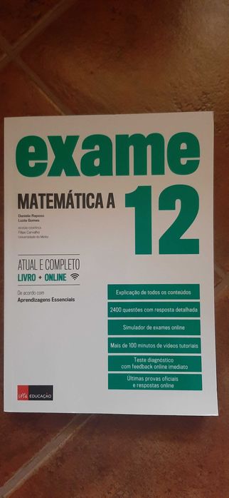 Manual preparação exame Matemática A
