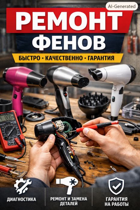 Ремонт фенов.