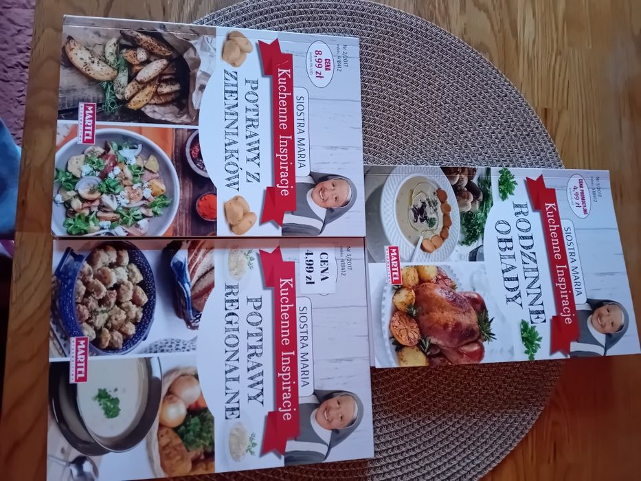 Kuchenne inspiracje. Siostra Maria ,3 ksiazki