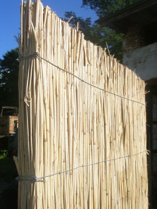 Забор  с камыша , соломи , тростина Очерет Забори с Мата камиша