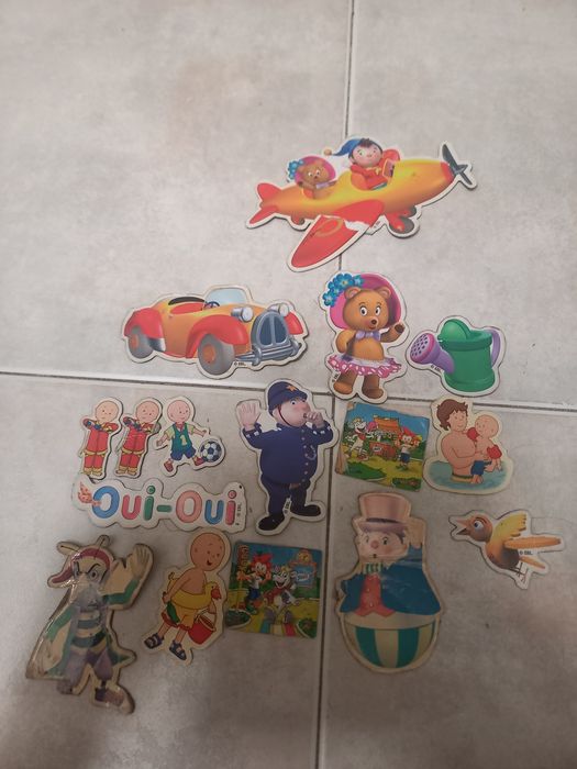 Imans para frigorífico Faísca Macqueen , Noddy