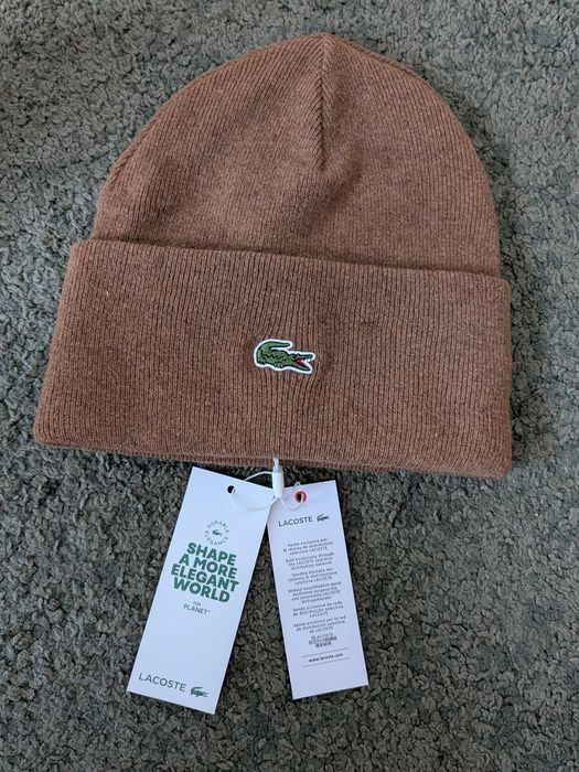 Czapka Lacoste Wełniana